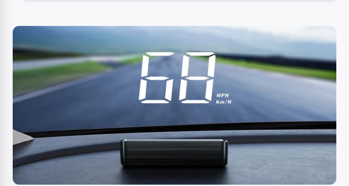 Car HUD GPS Speed Display