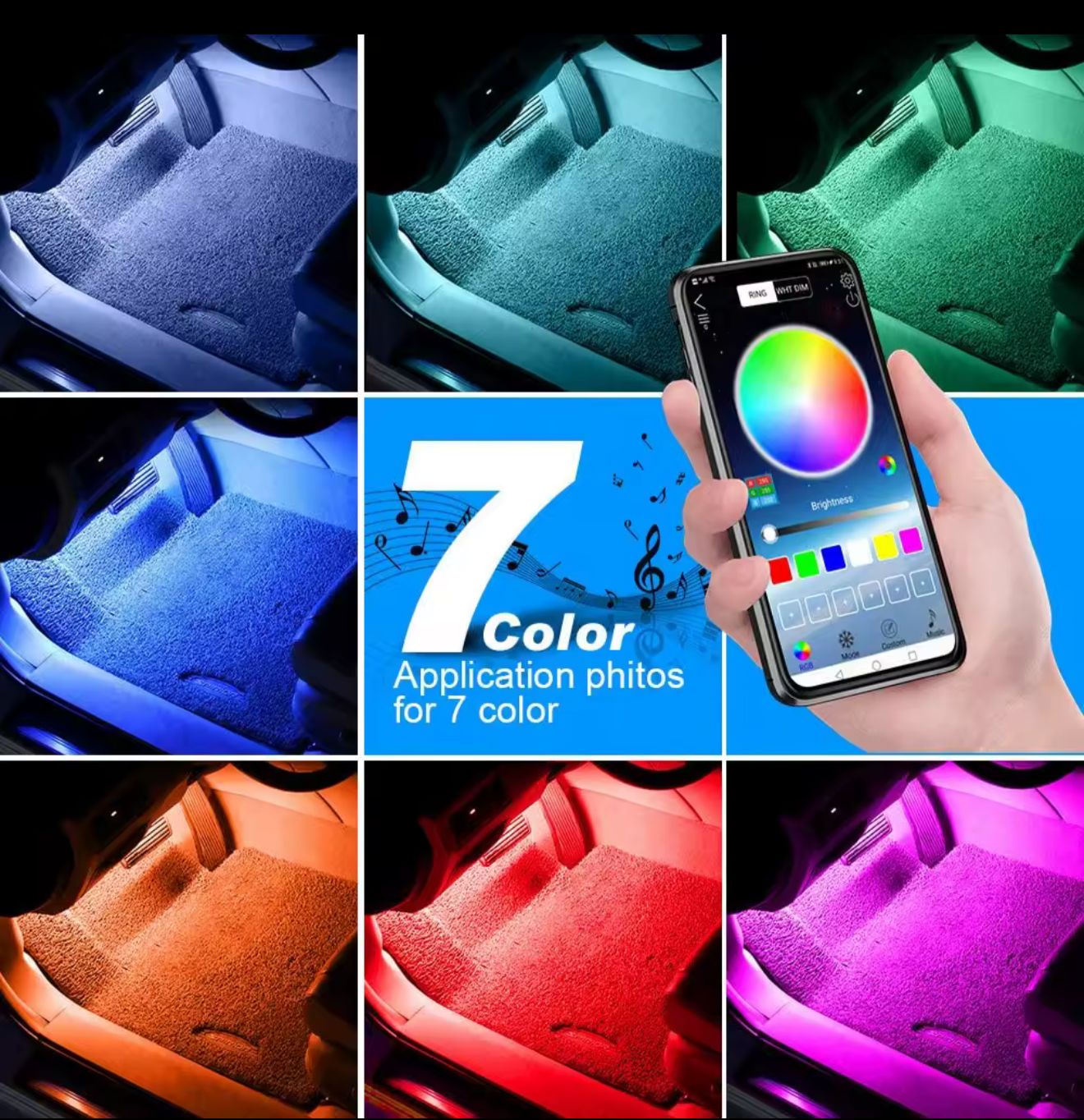 Car Interior LED Light Strips