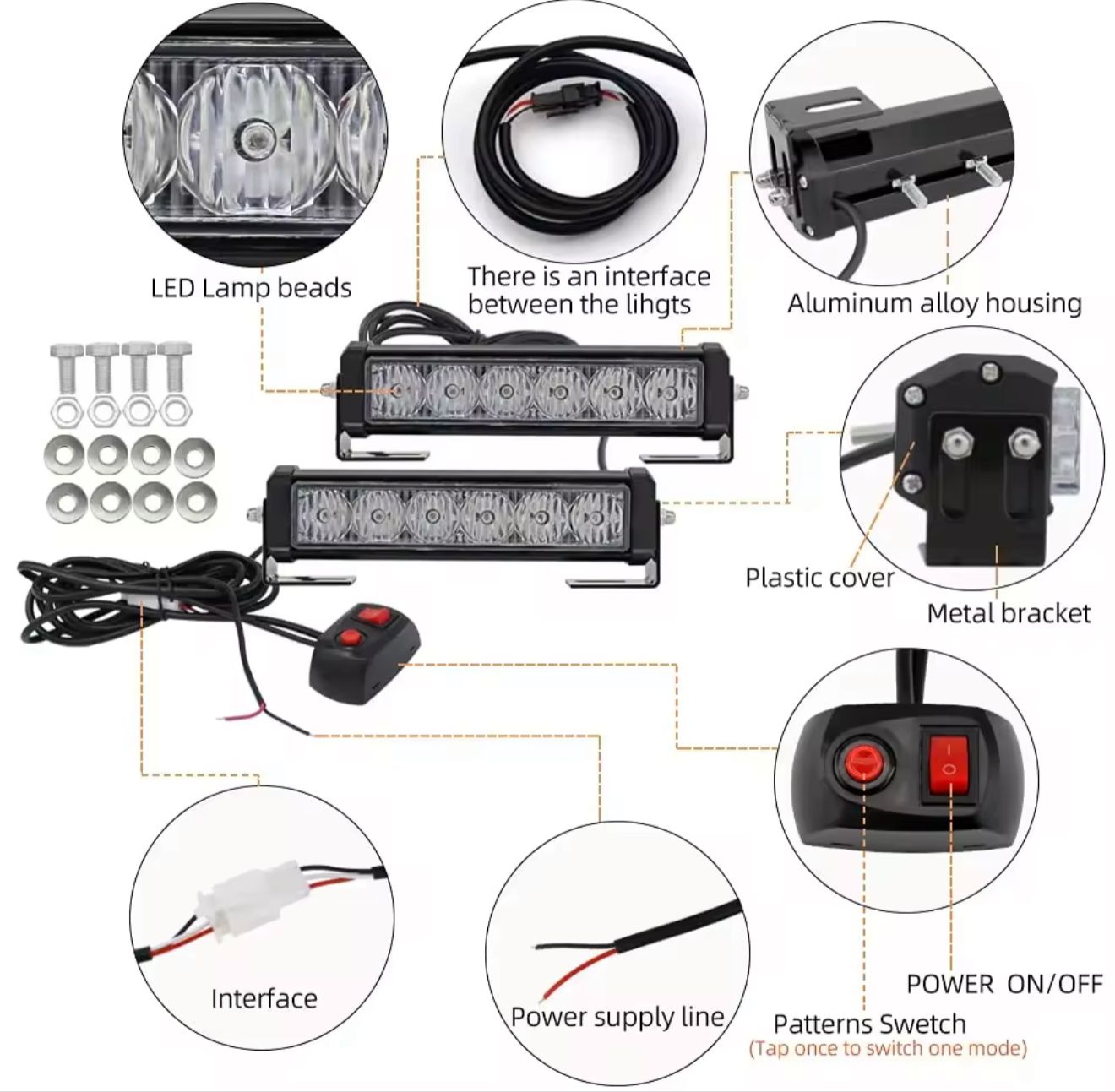 LED strobe Light