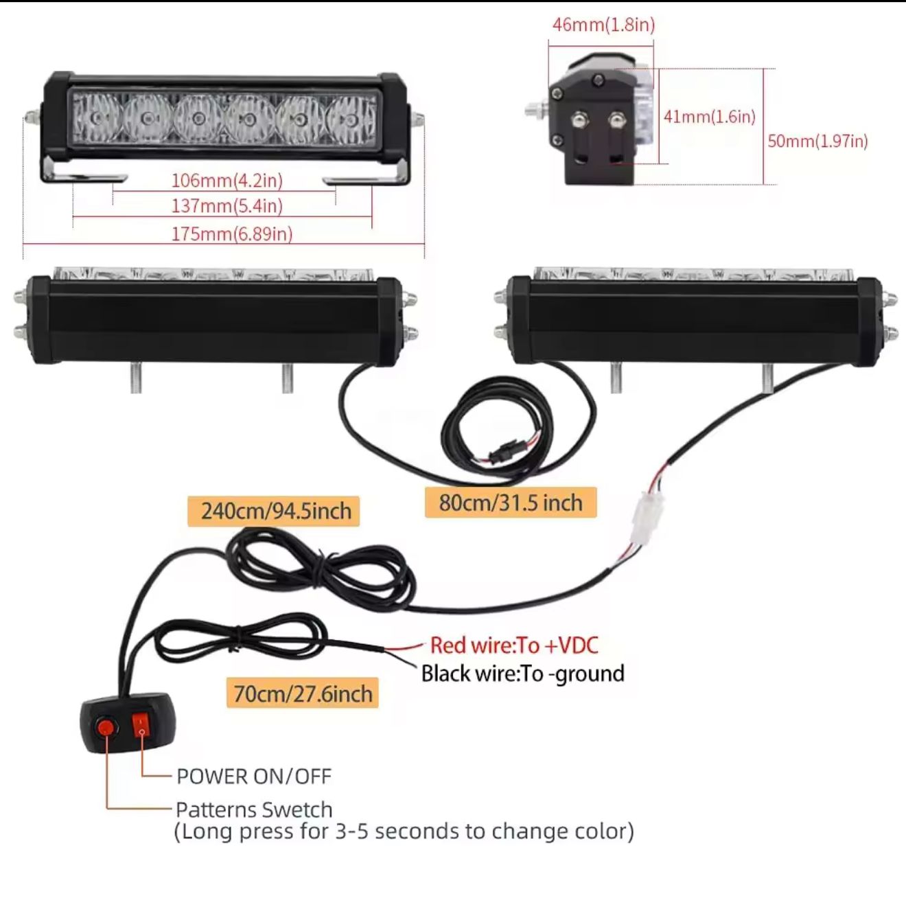 LED strobe Light